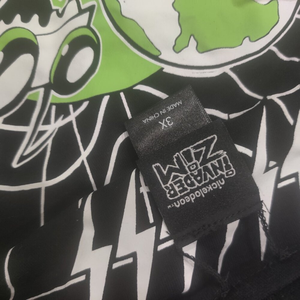 Hot Topic Invader Zim Vintage Y2K  Reversible sweatshirt size 3x New UNISEX - Picture 3 of 5
